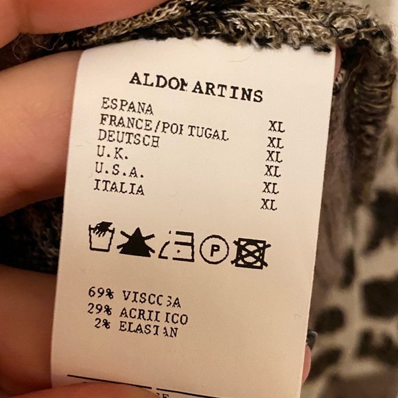 Anthropologie Aldo Martin’s Leopard Sweater - XL - Picture 7 of 9